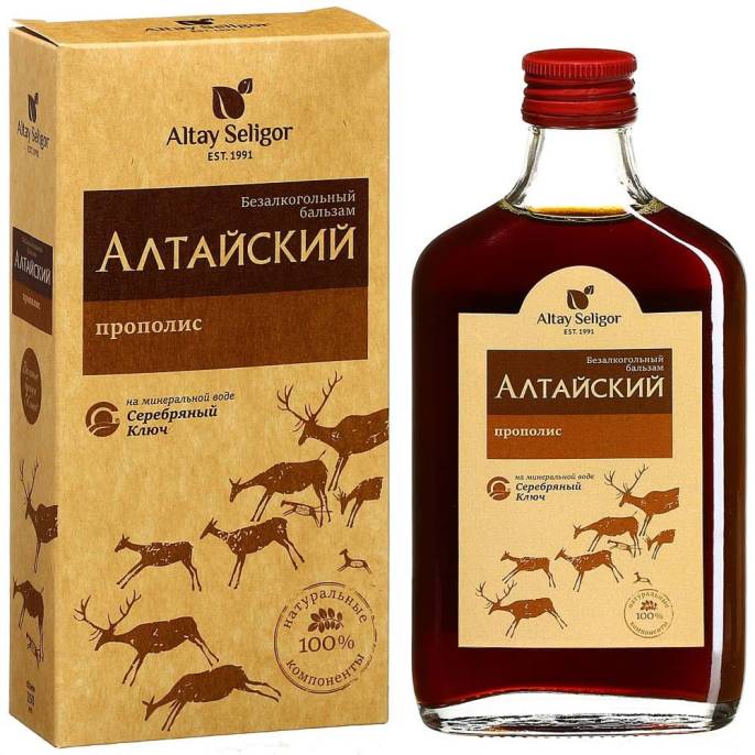 Алтайский бальзам «Прополис», 250 мл.