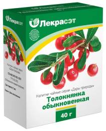 Толокнянка листья чайный напиток 40г