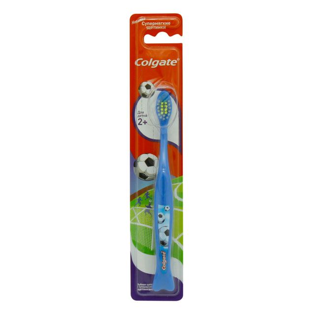 Colgate Колгейт Зубная щетка Детская 2 супермягкая