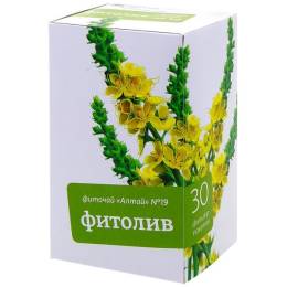 Чай Алтай №19: «Фитолив» для печени и поджелудочной, 30 ф.п.