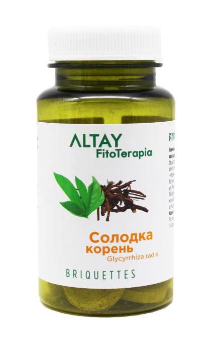 Солодка корень Altay Fitoterapia 25 брикетов