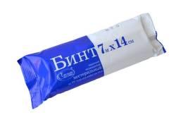 Бинт нестерильный 7мx14см