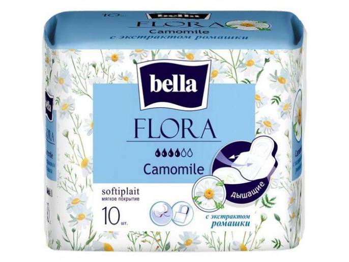 Прокладки BELLA Белла FLORA Camomile 10шт