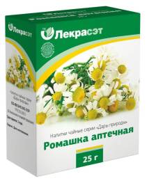 Чайный напиток Ромашка аптечная цветки 25г