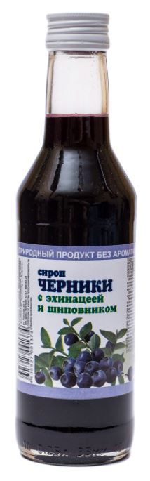 Сироп Черника с эхинацеей и шиповником 250 мл