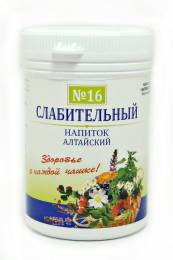 Слабительный чайный напиток Алтайский №16 50г