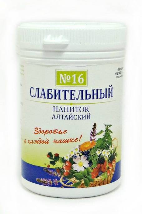 Слабительный чайный напиток Алтайский №16 50г