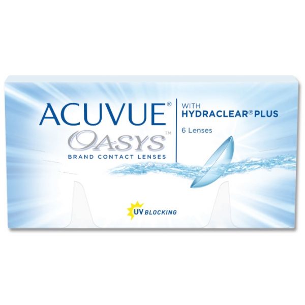 Линзы контактные Acuvue Oasys 6шт