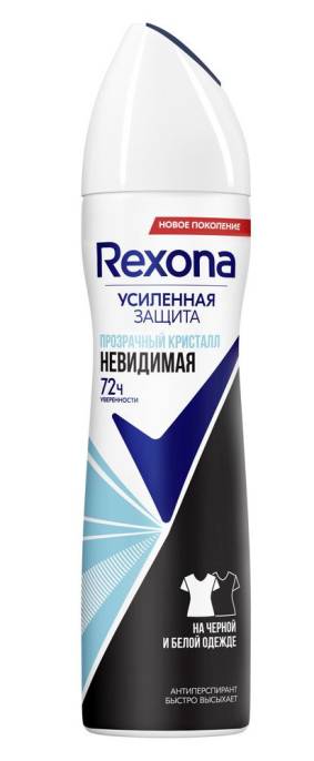 Антиперспирант Rexona women аэрозоль Прозрачный кристалл 150мл