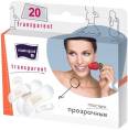 Пластырь Bella Транспарент прозрачные 20шт