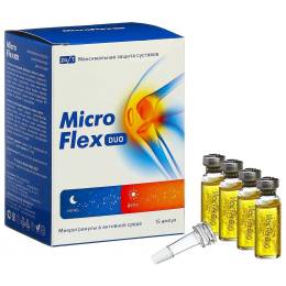 MicroFlex DUO для костей и суставов, 15 ампул