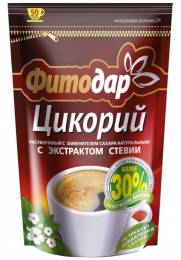 Цикорий растительный дойпак ZIP со стевией Фитодар 100 г