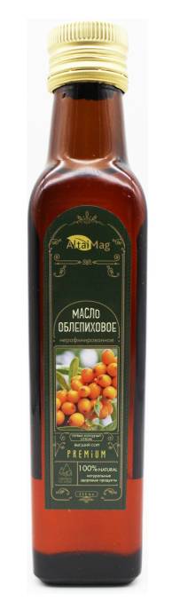 Масло облепиховое холодного отжима Алтаймаг 250мл