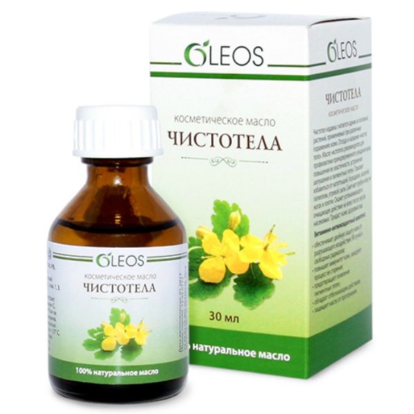 OLEOS Косметическое масло Чистотела 30мл