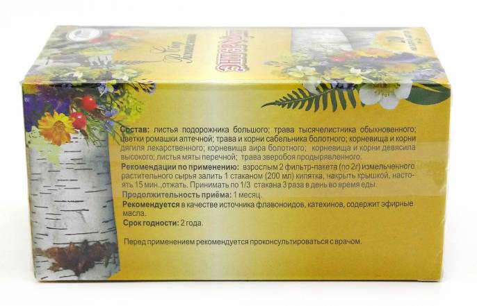 Фитосбор Энтерофит желудочно кишечный 20 пакетиков