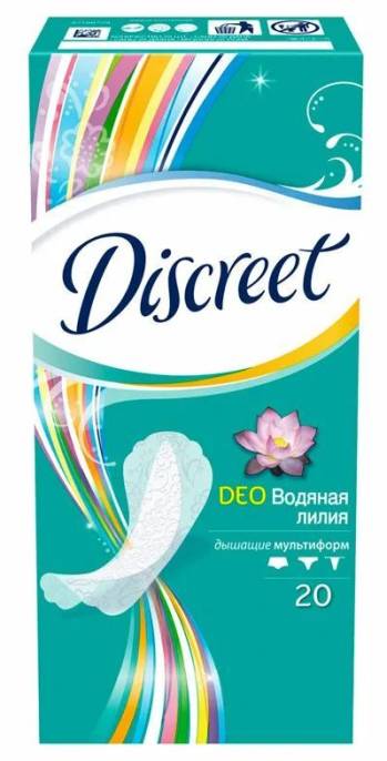 Прокладки Дискрит на каждый день Deo Waterlily Multiform №20