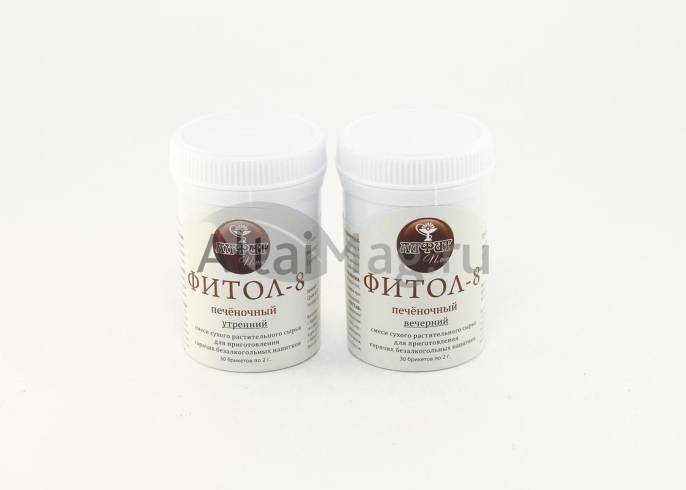 Фитол 8 Фитосбор Печеночный 60г утренний и вечерний