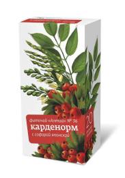 Фиточай №36 Карденорм с софорой японской 20 пакетиков