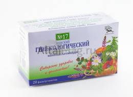 Гинекологический чайный напиток Алтайский 17 20 пакетиков