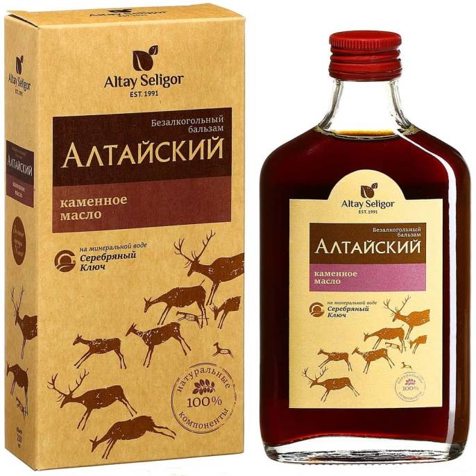Алтайский бальзам «Каменное масло», 250 мл.