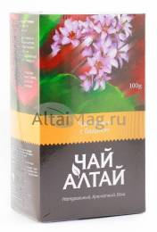 Алтай чай черный с баданом 100г