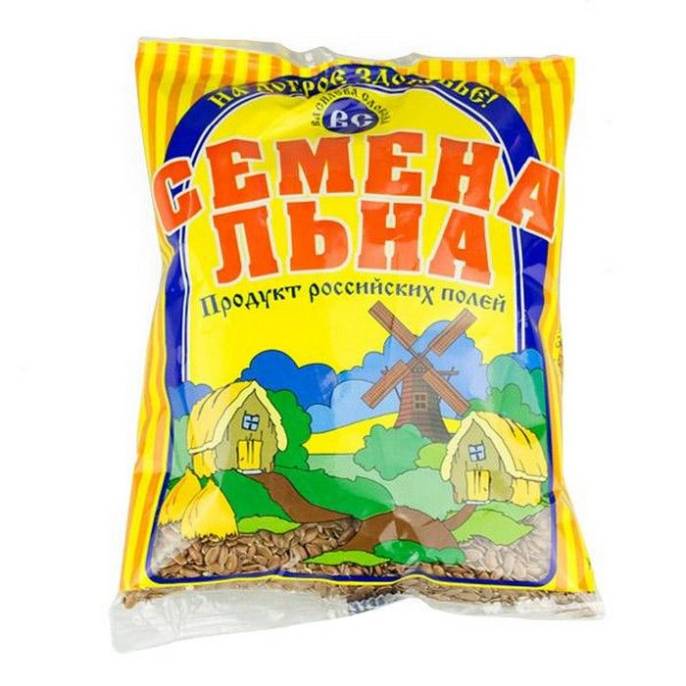 Льна семена Лен ОК 200г