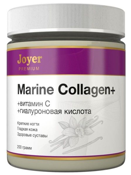 Premium Коллаген морский со вкусом Ванили 200г