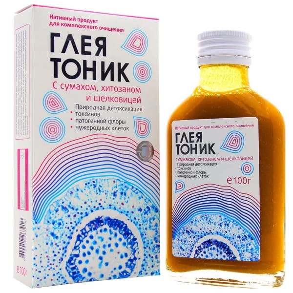 Глеятоник с сумахом, хитозаном и шелковицей, 100 гр.