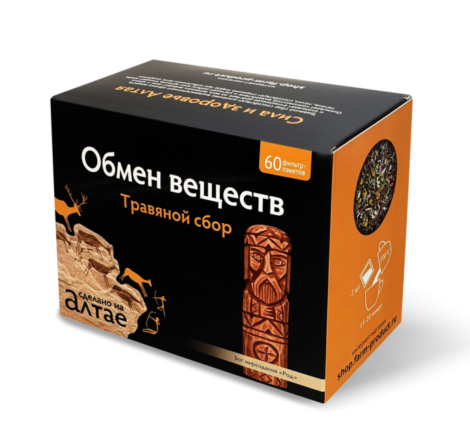 Сбор травяной Обмен веществ 60 пакетиков
