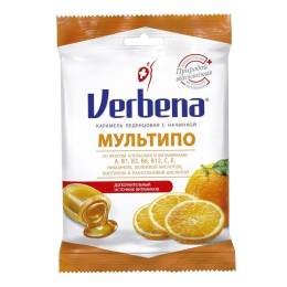 Карамель Вербена мультипо 60 г
