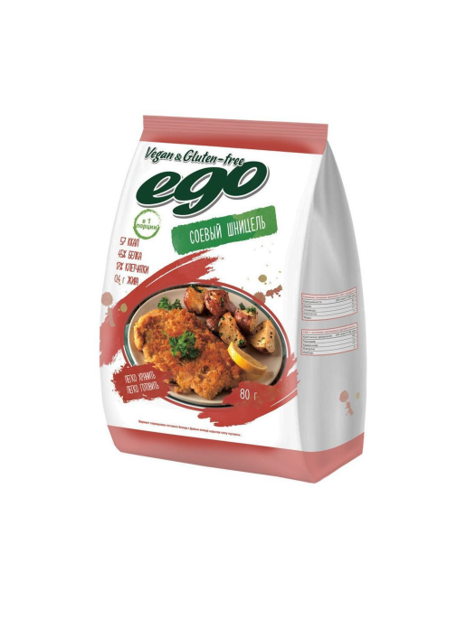 Соевое мясо Шницель Эго 80 г