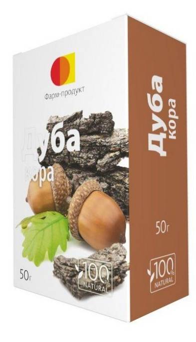 Дуба кора Фарм Продукт 50г