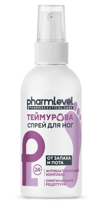 Спрей для ног ТЕЙМУРОВА от запаха и пота 150мл