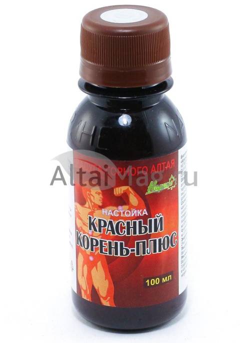 Красный корень плюс настойка 100мл