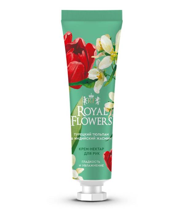 Крем нектар для рук Royal Flowers Гладкость и увлажнение 24мл