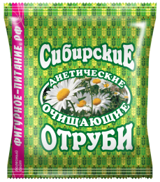 Отруби Пшеничные Сибирские Очищающие 200г