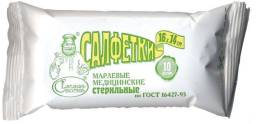 Салфетки стерильные двухслойные марлевые ЕС 16x14 10шт 10 шт