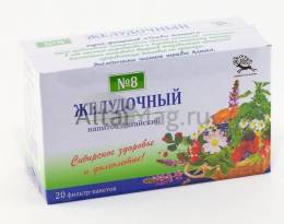 Желудочный чайный напиток Алтайский 8 20 пакетиков