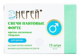 НЕРЕЙ Свечи пантовые Форте для мужчин №15