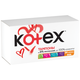 Тампоны Kotex Котекс нормал №24