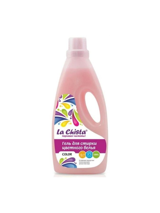 Гель для стирки Color для цветного белья La Chista 1л