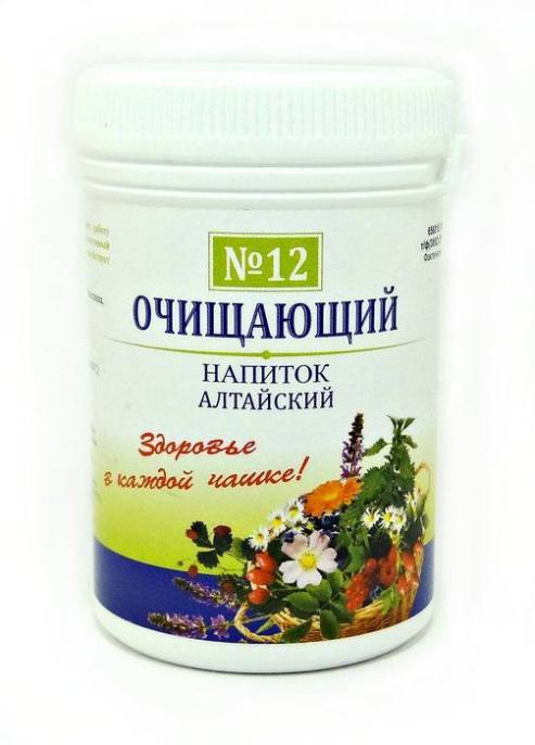 Очищающий чайный напиток Алтайский №12 50г