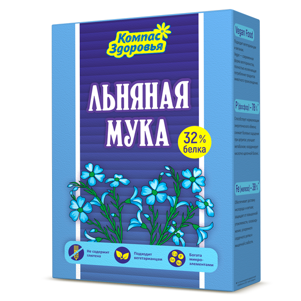 Льняная мука 300г