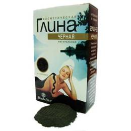 Глина косметическая Черная Медикомед 100г