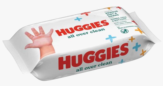 Салфетки влажные Huggies Классик №56