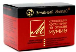 Зеленый Алтай Маска для лица Мумие 5г №10