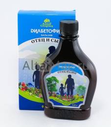 Бальзам Диабетофит мужской отец и сын 250 мл