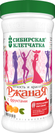 Клетчатка Ржаная Сибирская с фруктами банка 350 г