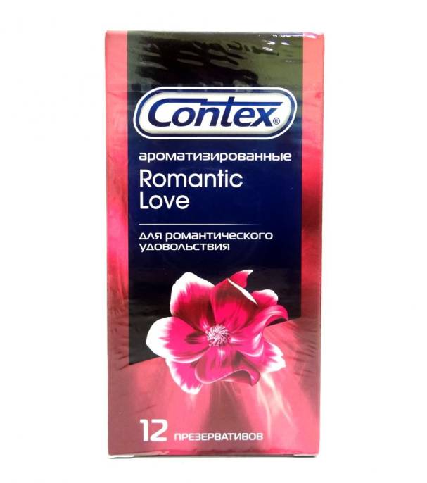 Презервативы Contex Romantik Love ароматизированные 12 шт