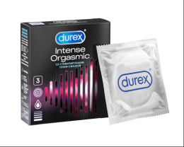 Презервативы Durex Dual Extase рельефные с анестетиком 3 шт